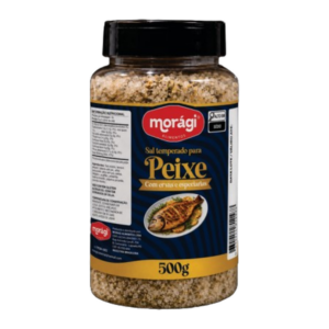 Sal Moído Temperado para Peixes Pote 500g